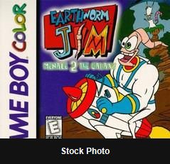 Earthworm Jim Menace 2 Galaxy - Game Boy Color