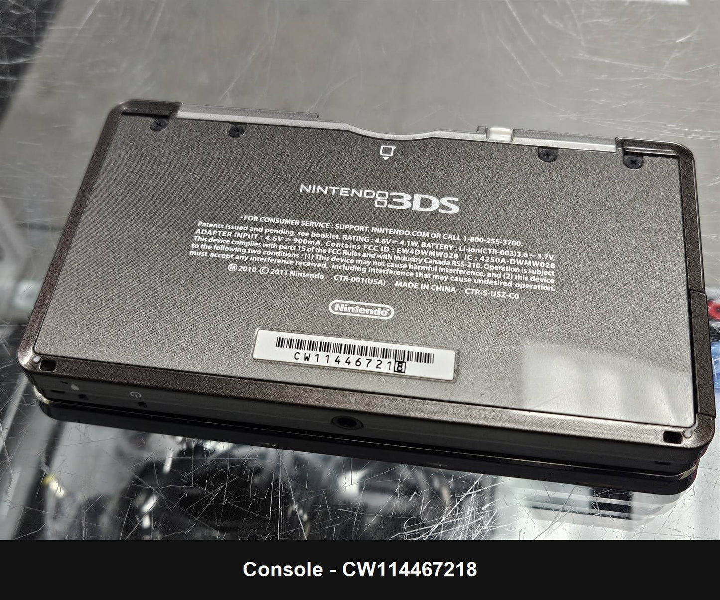 Nintendo 3DS Cosmo Black - Console