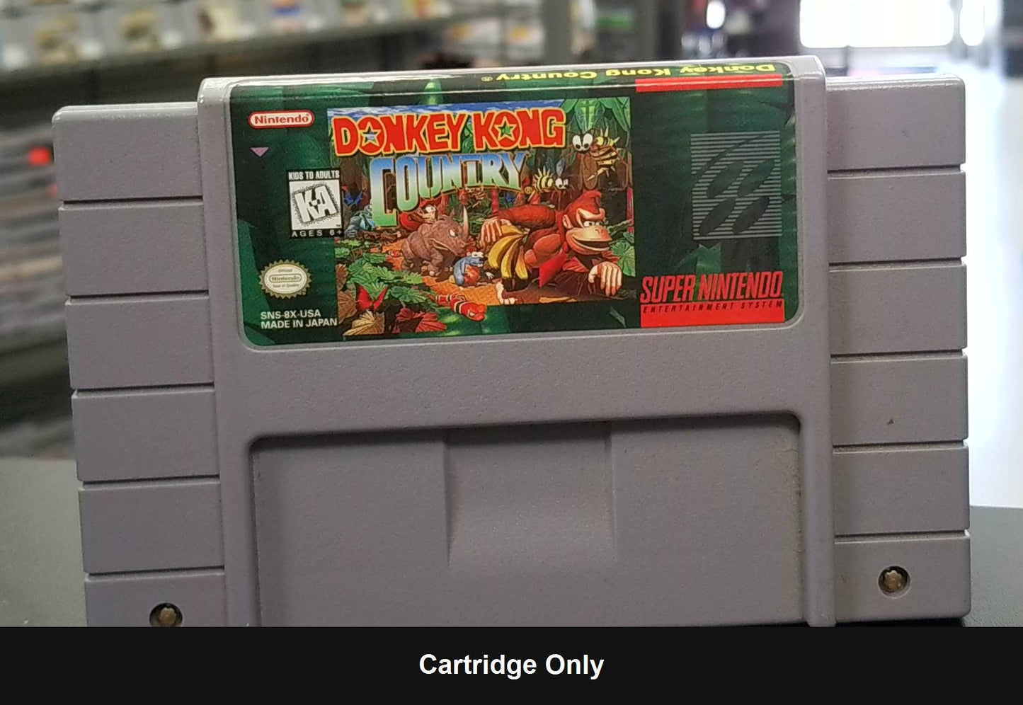 Donkey Kong Country - SNES