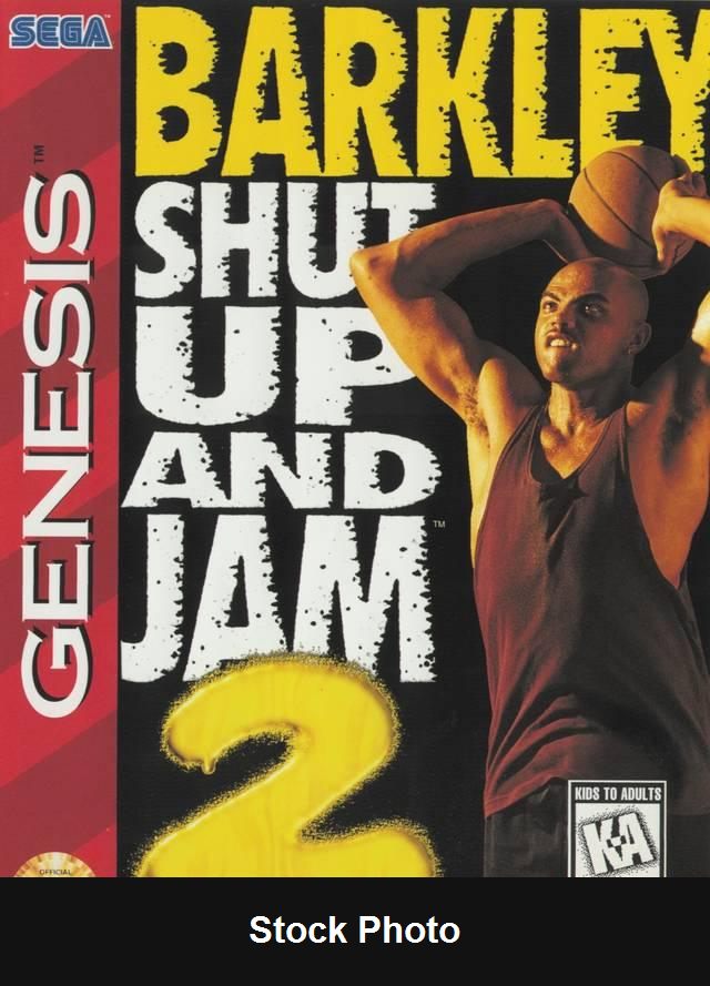 Barkley Shut Up and Jam 2 - Sega Genesis