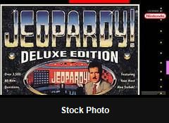 Jeopardy Deluxe Edition - SNES