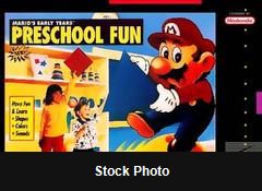 Mario's Early Years Preschool Fun - Super Nintendo