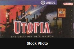 Utopia The Creation of a Nation - Super Nintendo