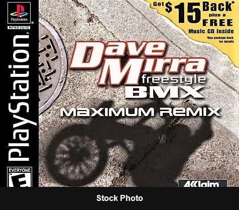 Dave Mirra Freestyle BMX Maximum Remix - Playstation
