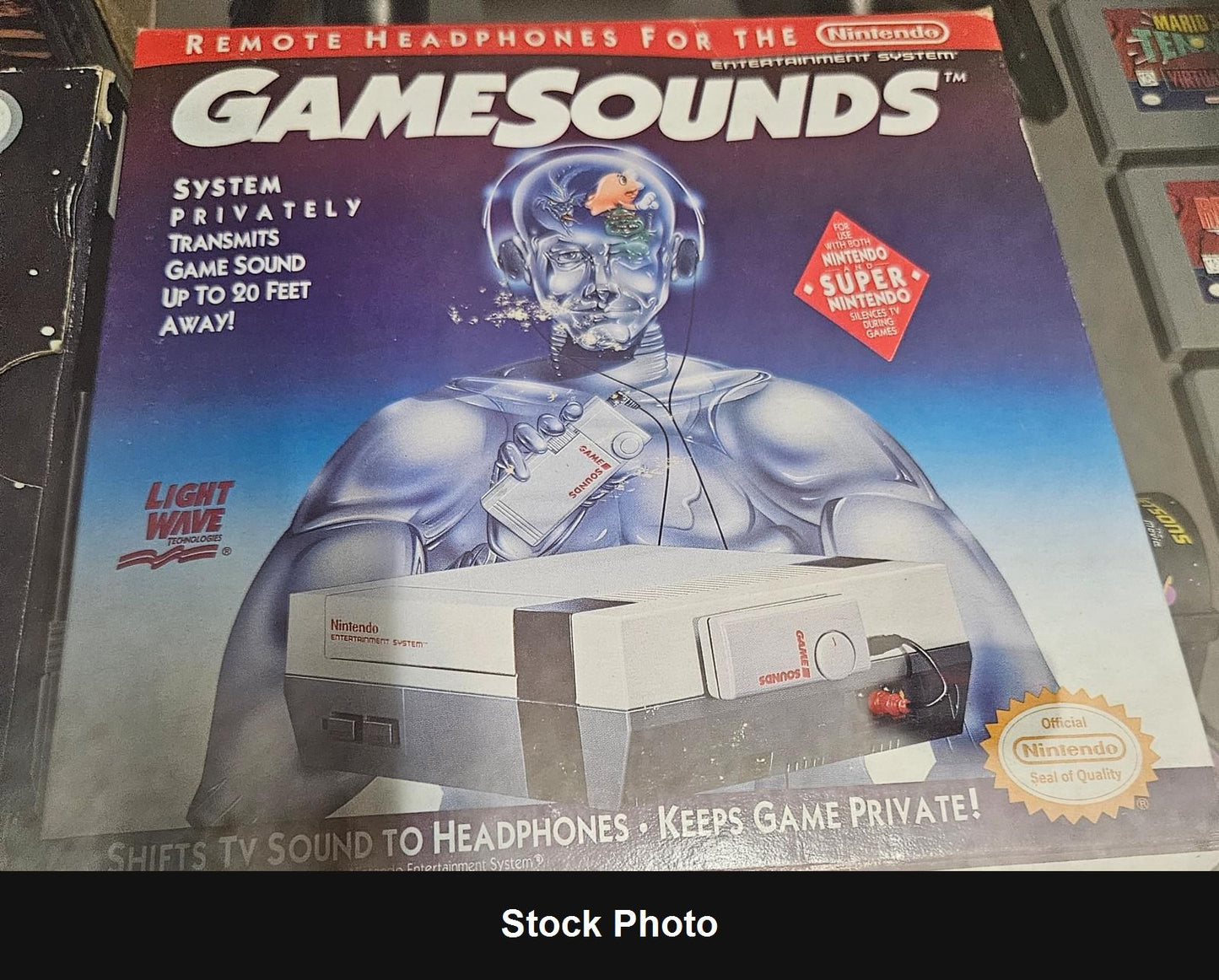 GameSounds Remote Headphones (NES) - Nintendo Accessories