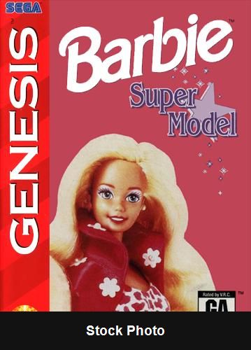 Barbie Super Model - Sega Genesis