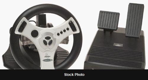 Concept 4 Racing Wheel (Sega Dreamcast) - Sega Accessories