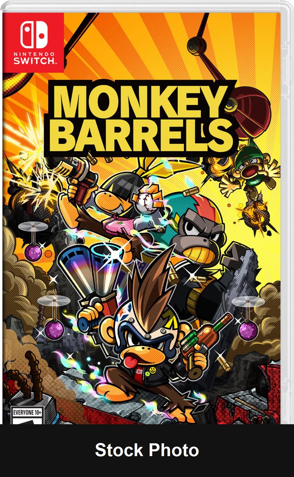 Monkey Barrels - Nintendo Switch