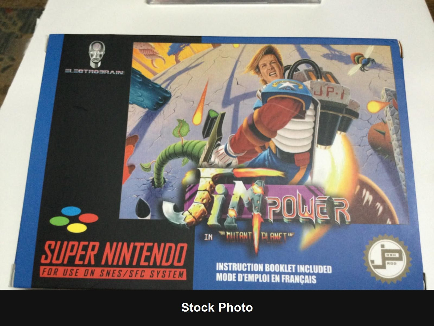 Jim Power in Mutant Planet - Super Nintendo