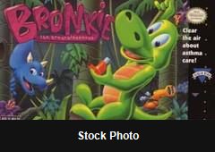 Bronkie The Bronchiasaurus - Super Nintendo