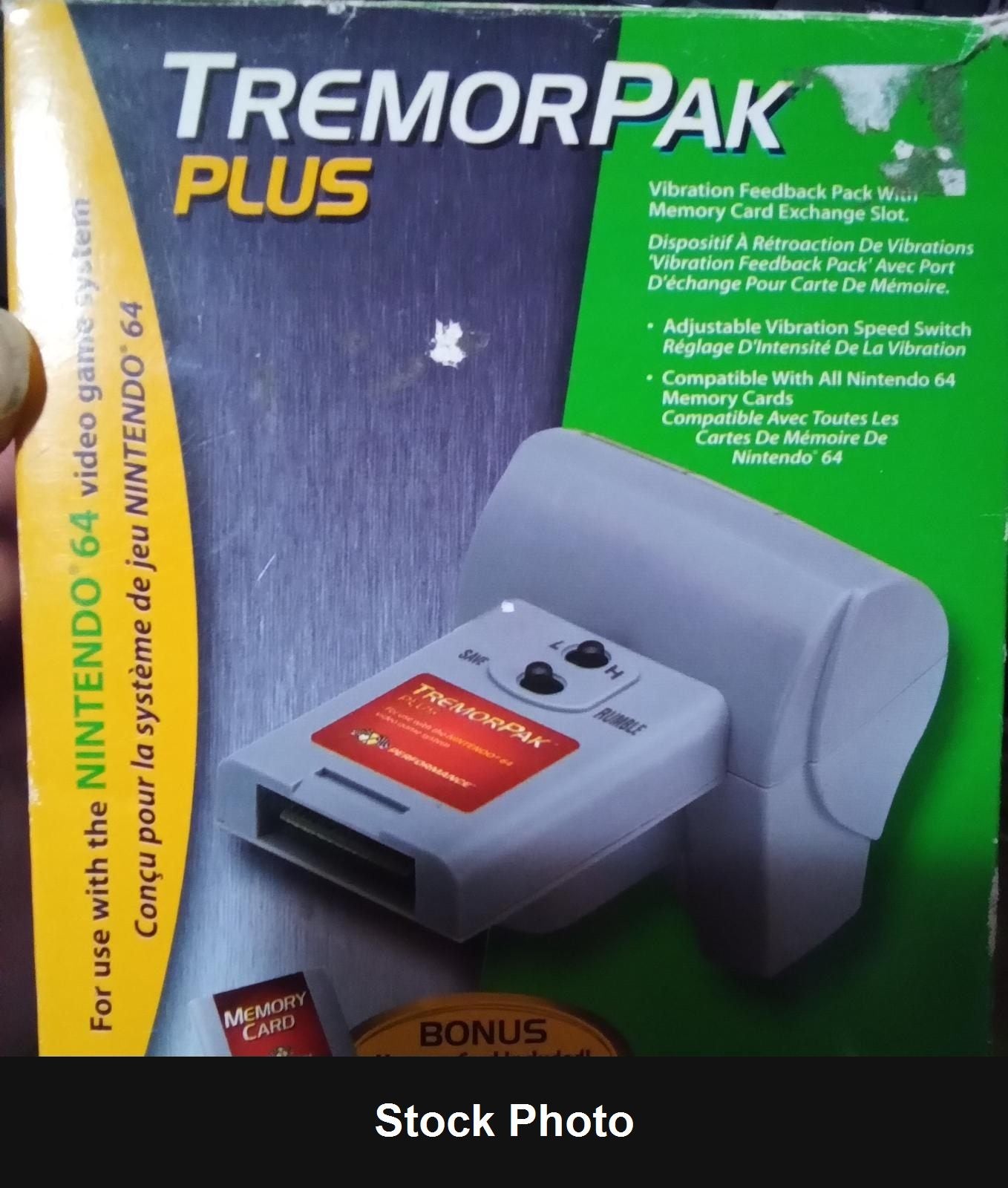 Tremor Pak Plus (Nintendo 64) - Nintendo Accessories