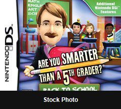 Are You Smarter Than A 5th Grader? Back to School - Nintendo DS