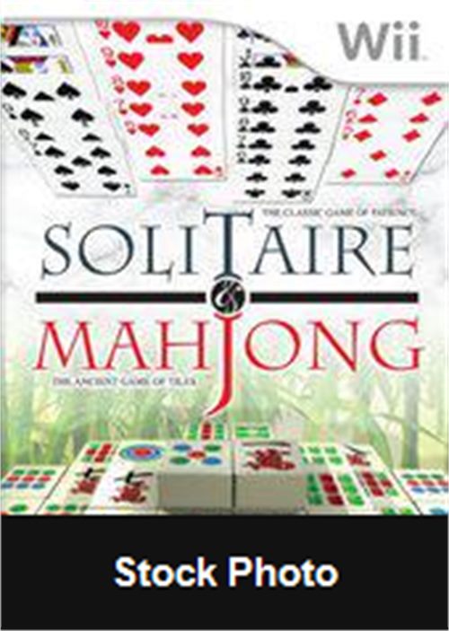 Solitaire & Mahjong - Wii
