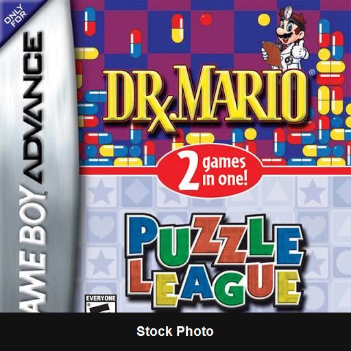 Dr. Mario / Puzzle League - Game Boy Advance