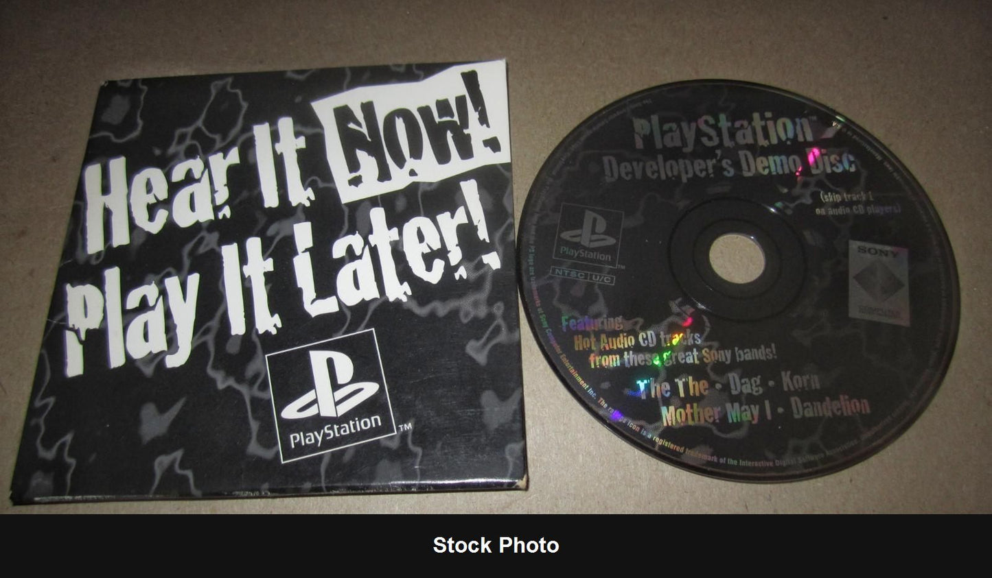 Hear It Now, Play It Later - Playstation