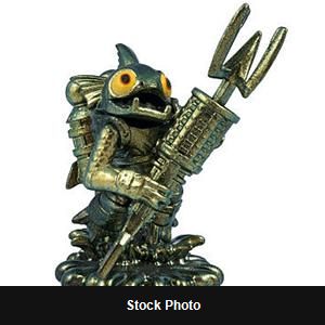 Gill Grunt - Giants, Green, Metallic - Skylanders