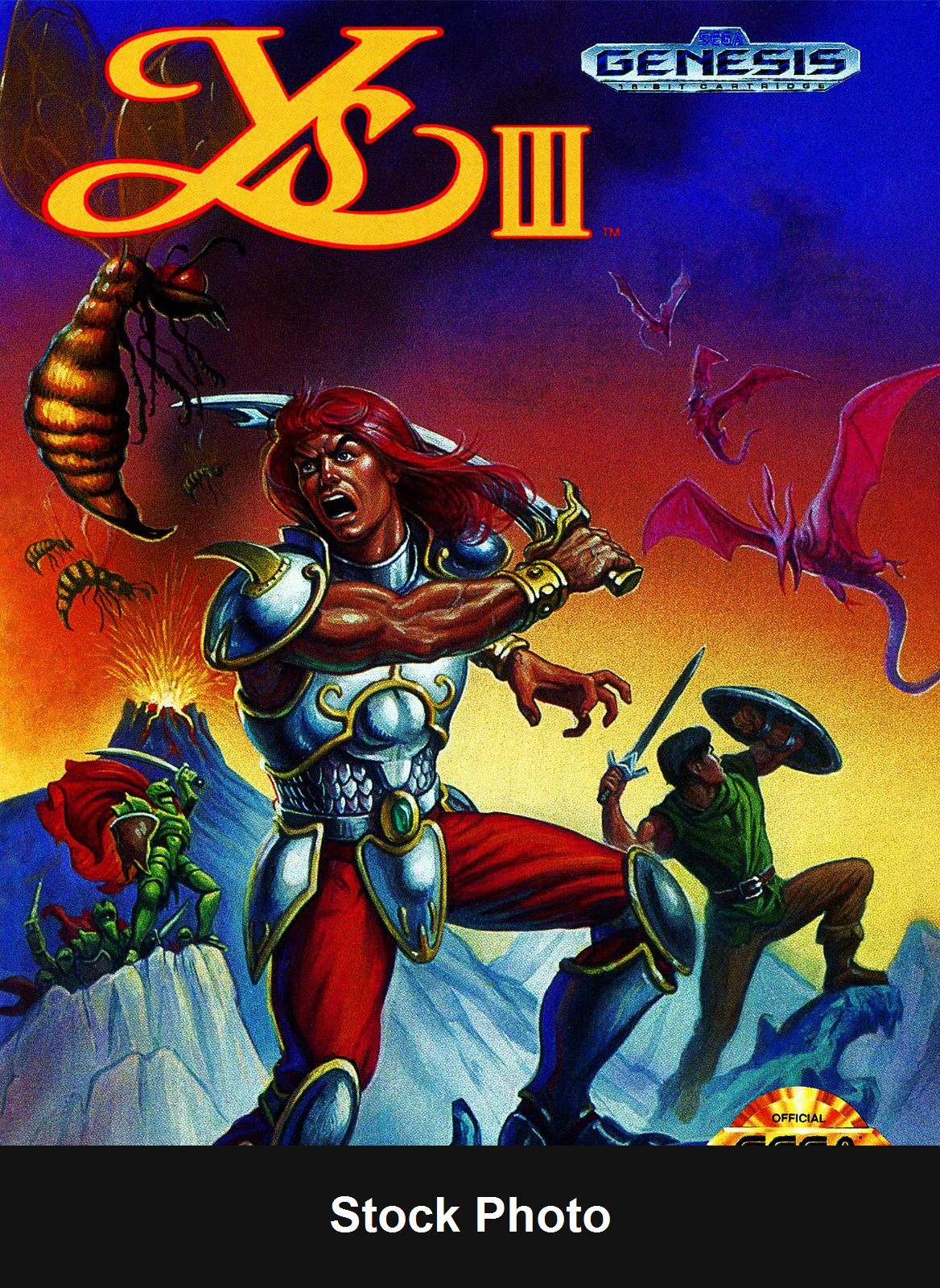 Ys III Wanderers from Ys - Sega Genesis