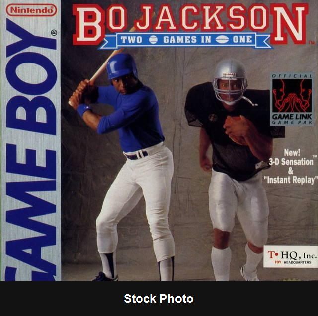 Bo Jackson: Two Games in One - Game Boy