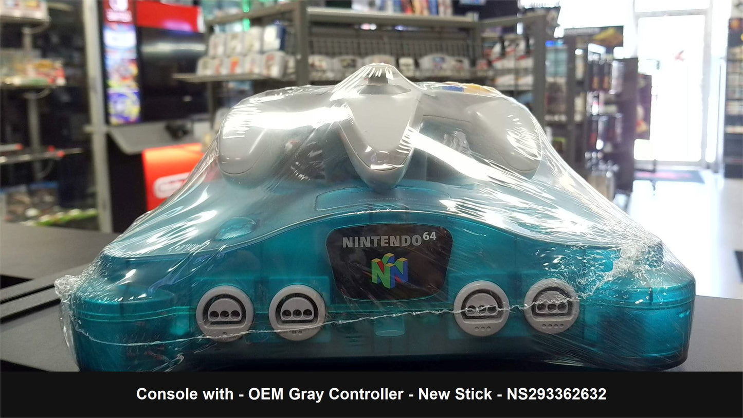 Funtastic Ice Blue Nintendo 64 System - Console