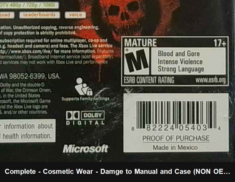 Gears of War - Xbox 360