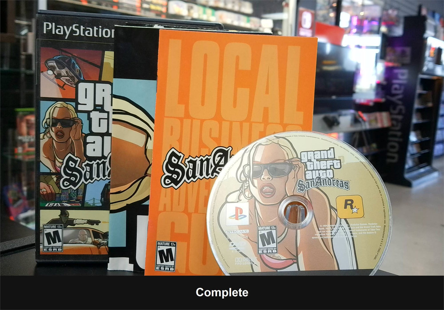 Grand Theft Auto San Andreas - Playstation 2