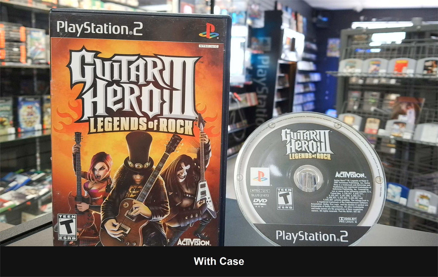Guitar Hero III Legends of Rock - PlayStation 2