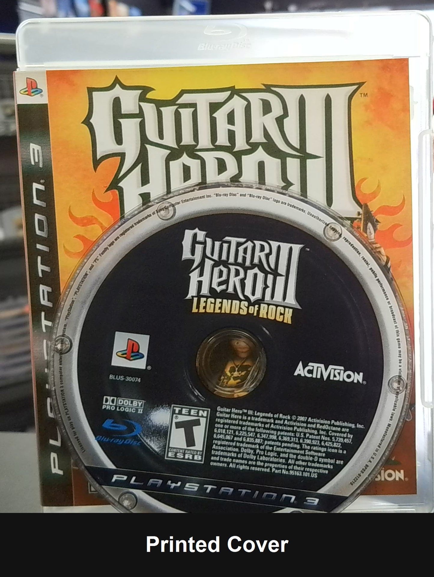 Guitar Hero III Legends of Rock - PlayStation 3