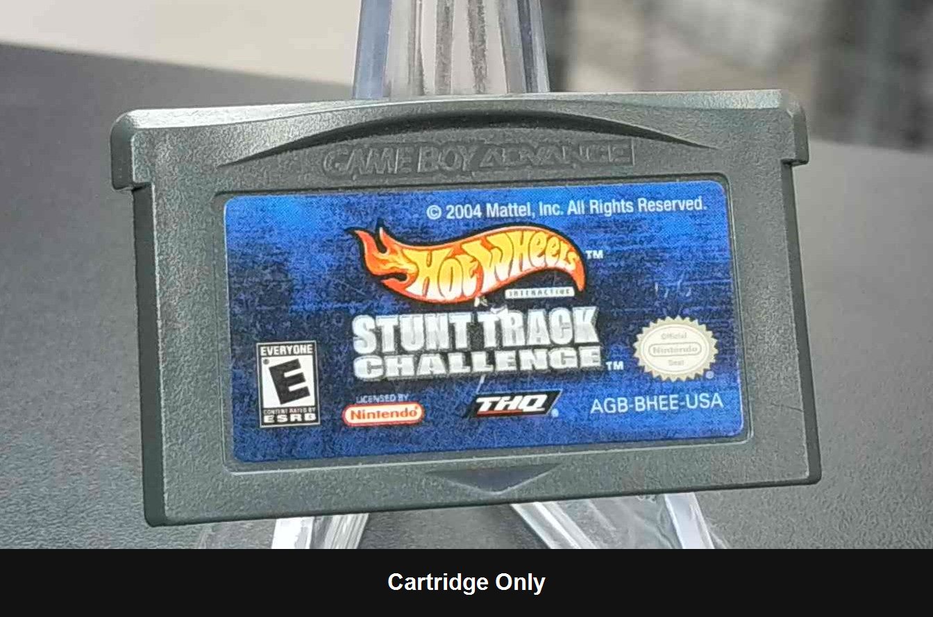 Hot Wheels Stunt Track Challenge - Game Boy Advance