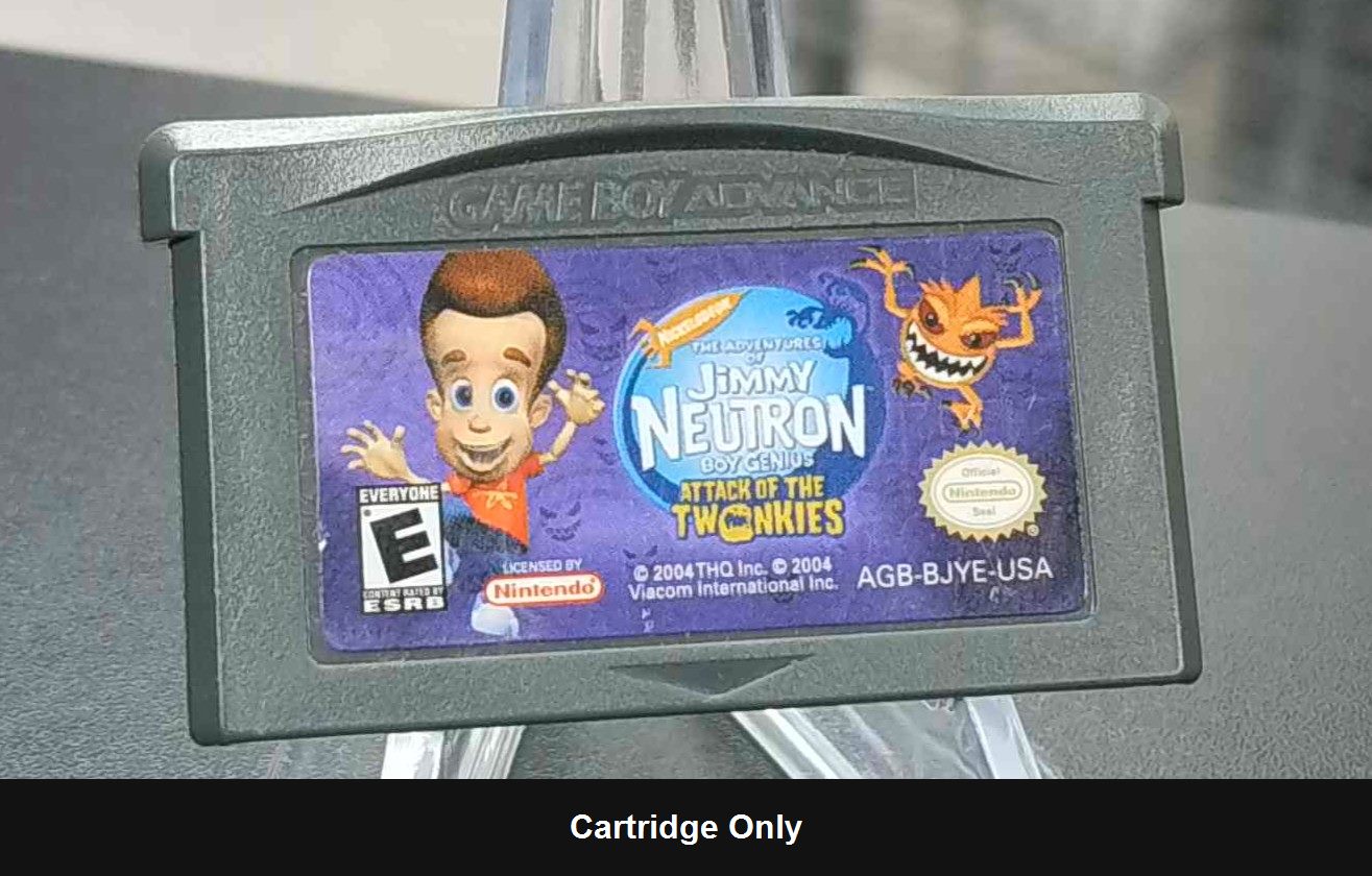 Jimmy Neutron Attack of the Twonkies - Game Boy Advance