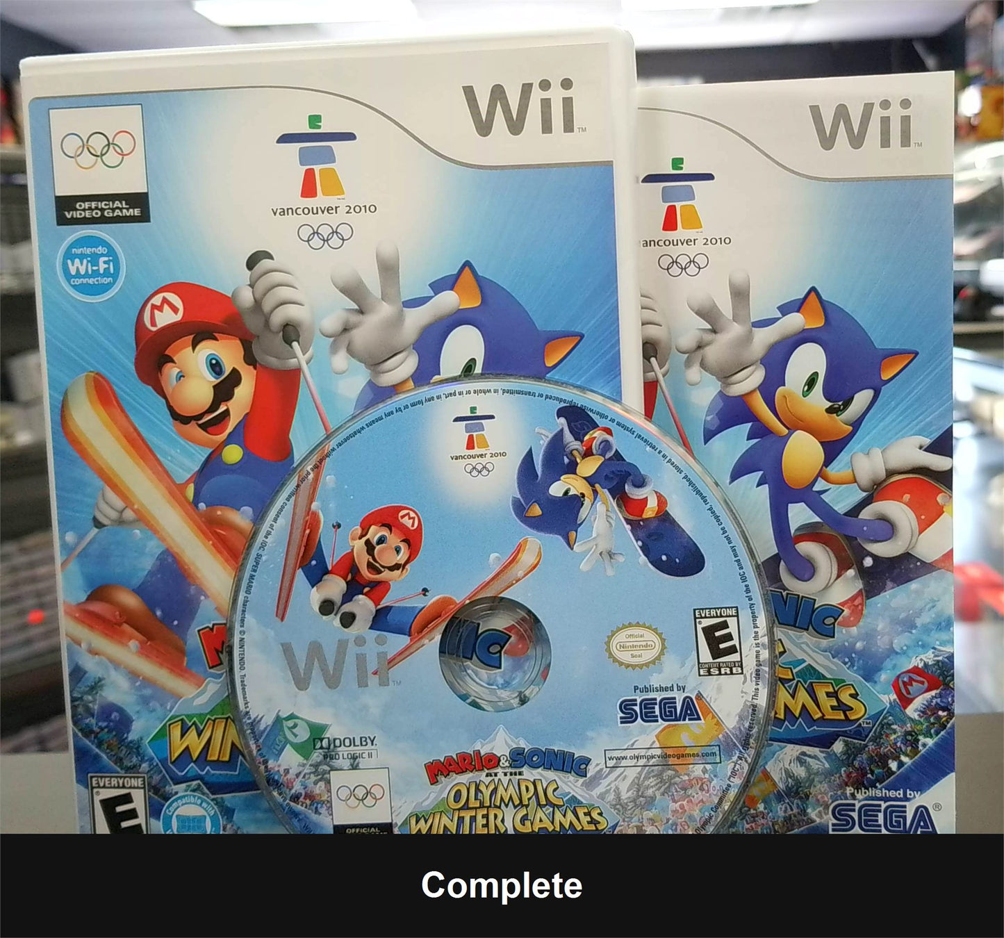Mario and Sonic at the Olympic Winter Games - Wii
