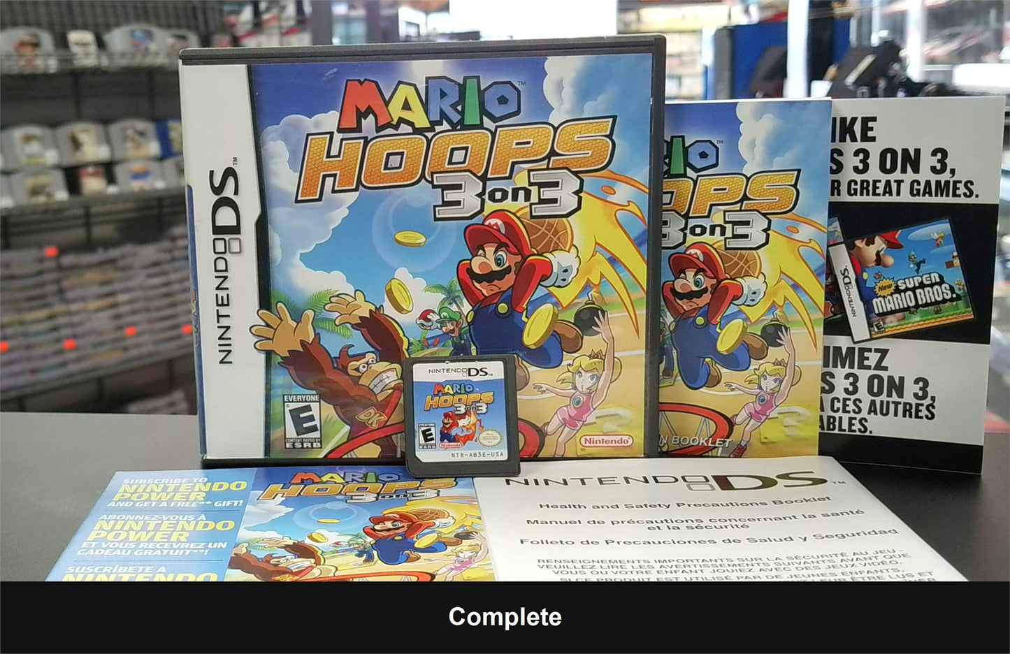Mario Hoops 3 on 3 - Nintendo DS