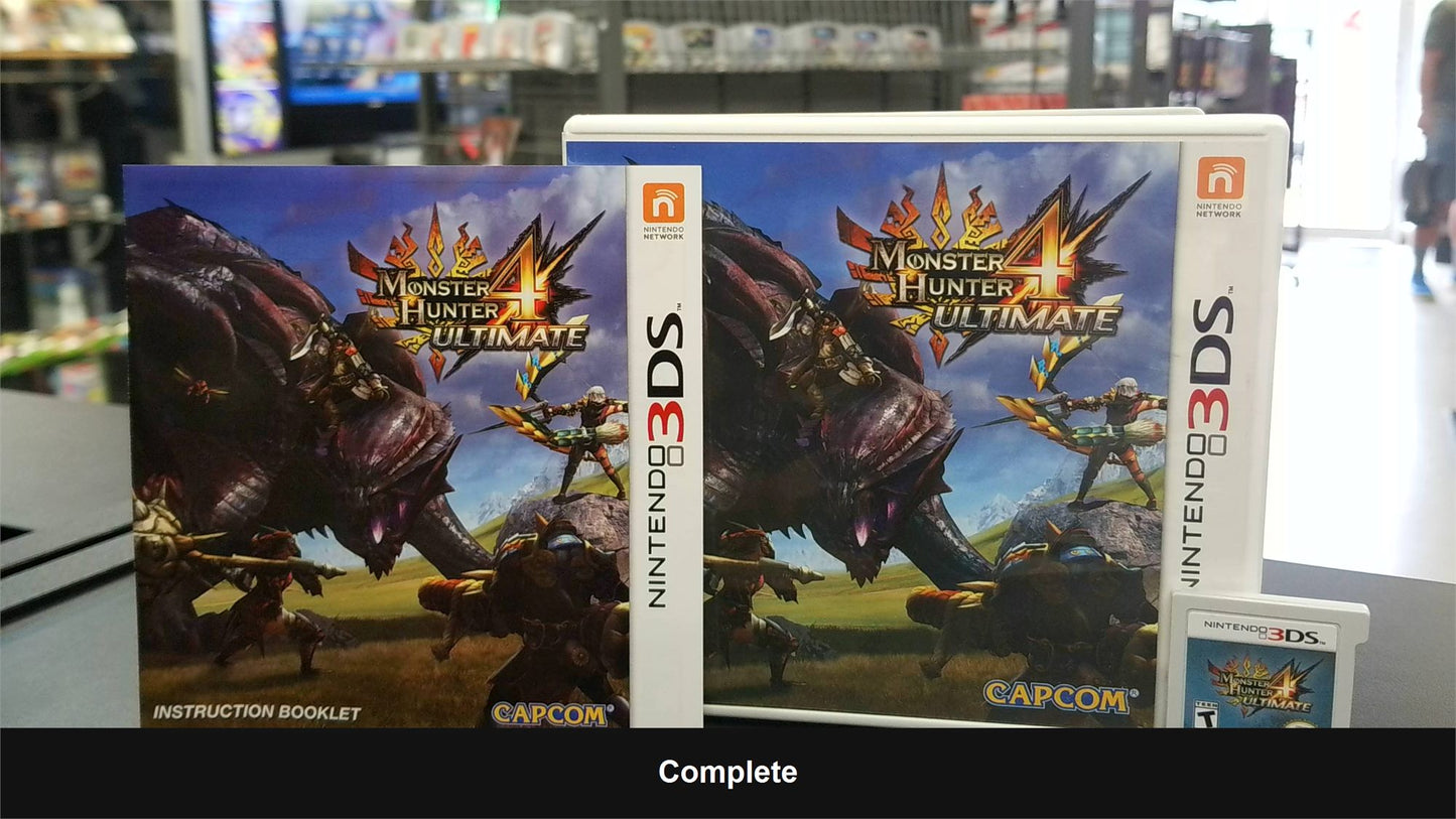 Monster Hunter 4 Ultimate - Nintendo 3DS