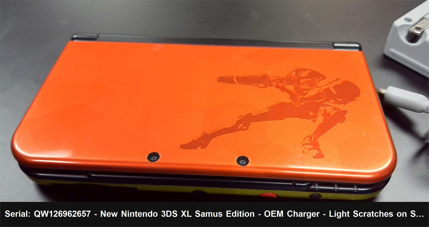 New Nintendo 3DS XL Samus Edition - Console