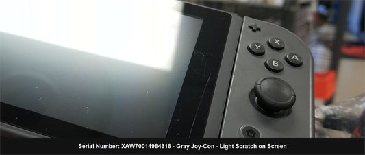 Nintendo Switch with Gray Joy-Con - Console