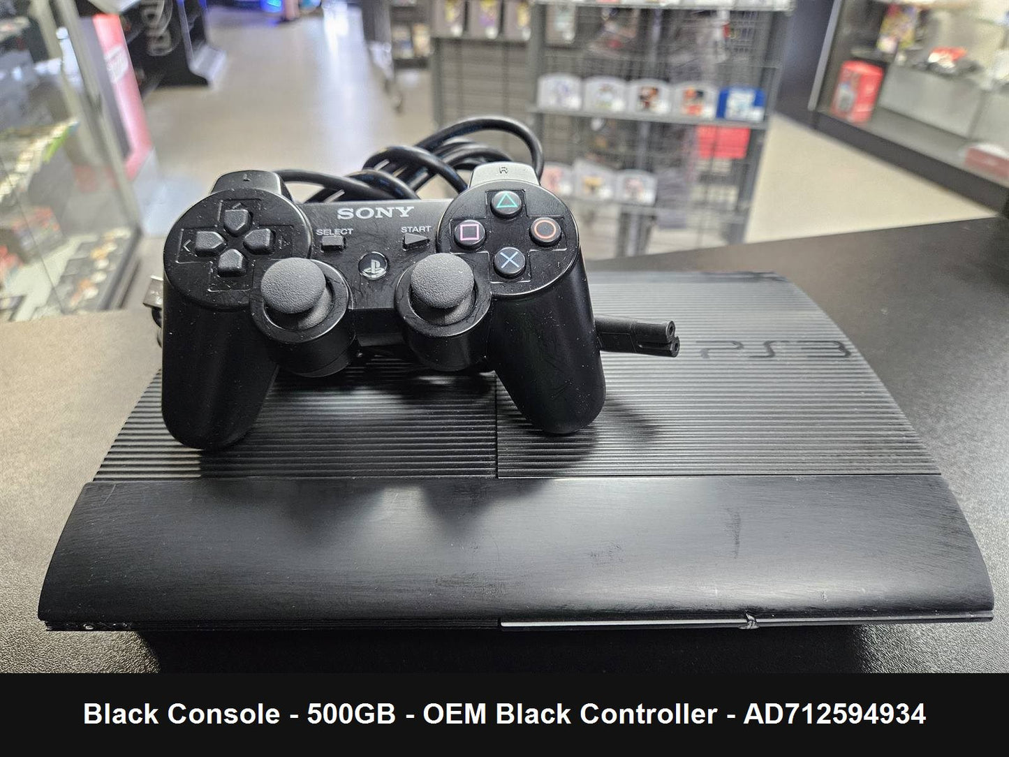 Playstation 3 500GB Super Slim System - Console