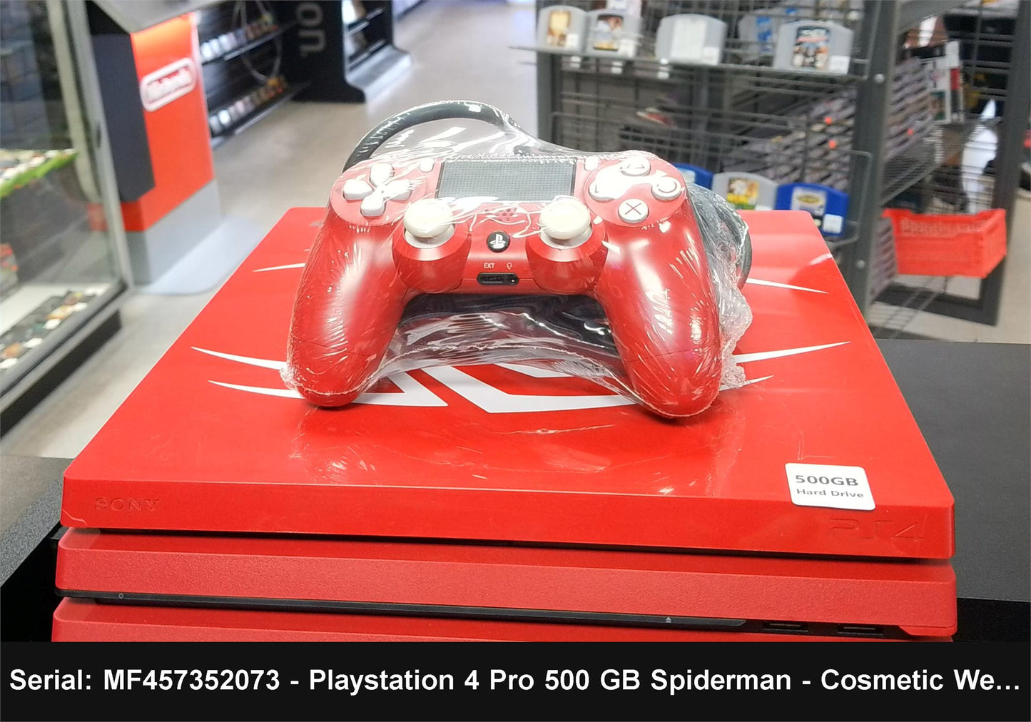 Playstation 4 Pro 1TB Spiderman Console - Console