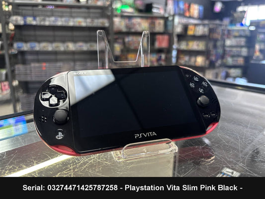 Playstation Vita Slim Pink Black - Console