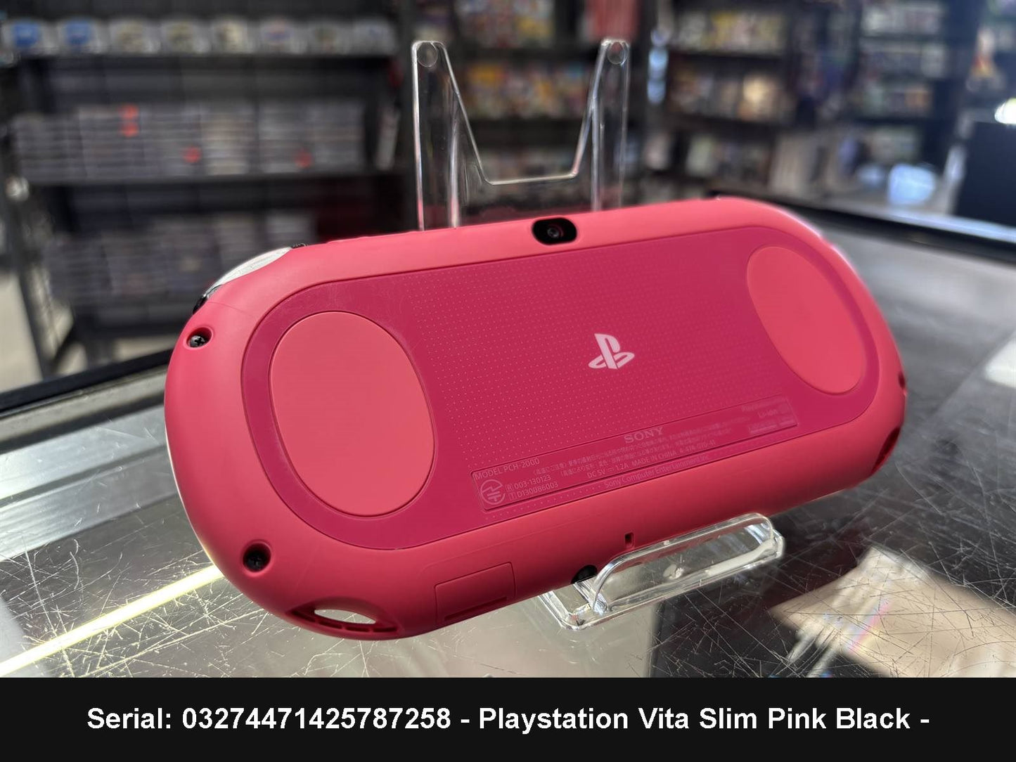 Playstation Vita Slim Pink Black - Console