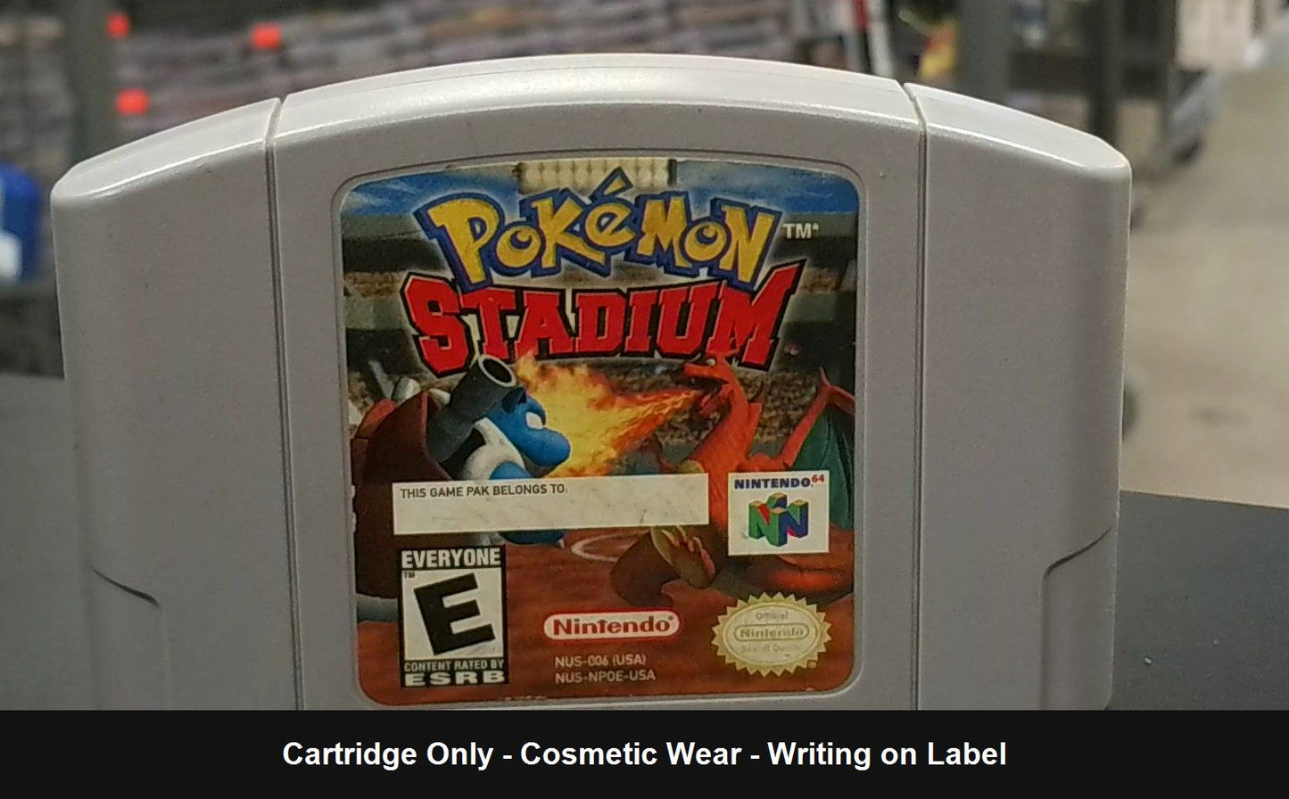 Pokemon Stadium - N64