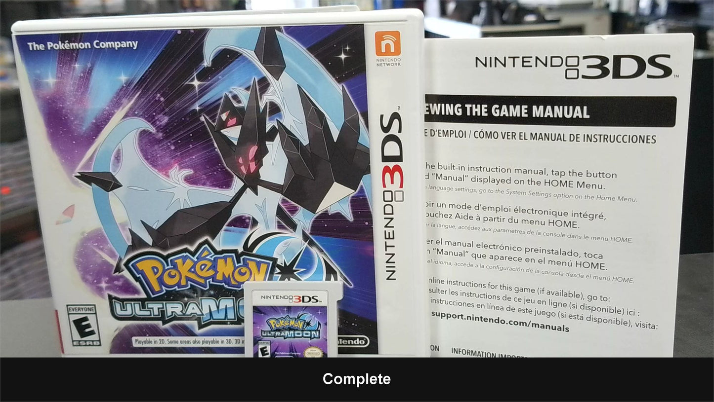 Pokemon Ultra Moon - Nintendo 3DS