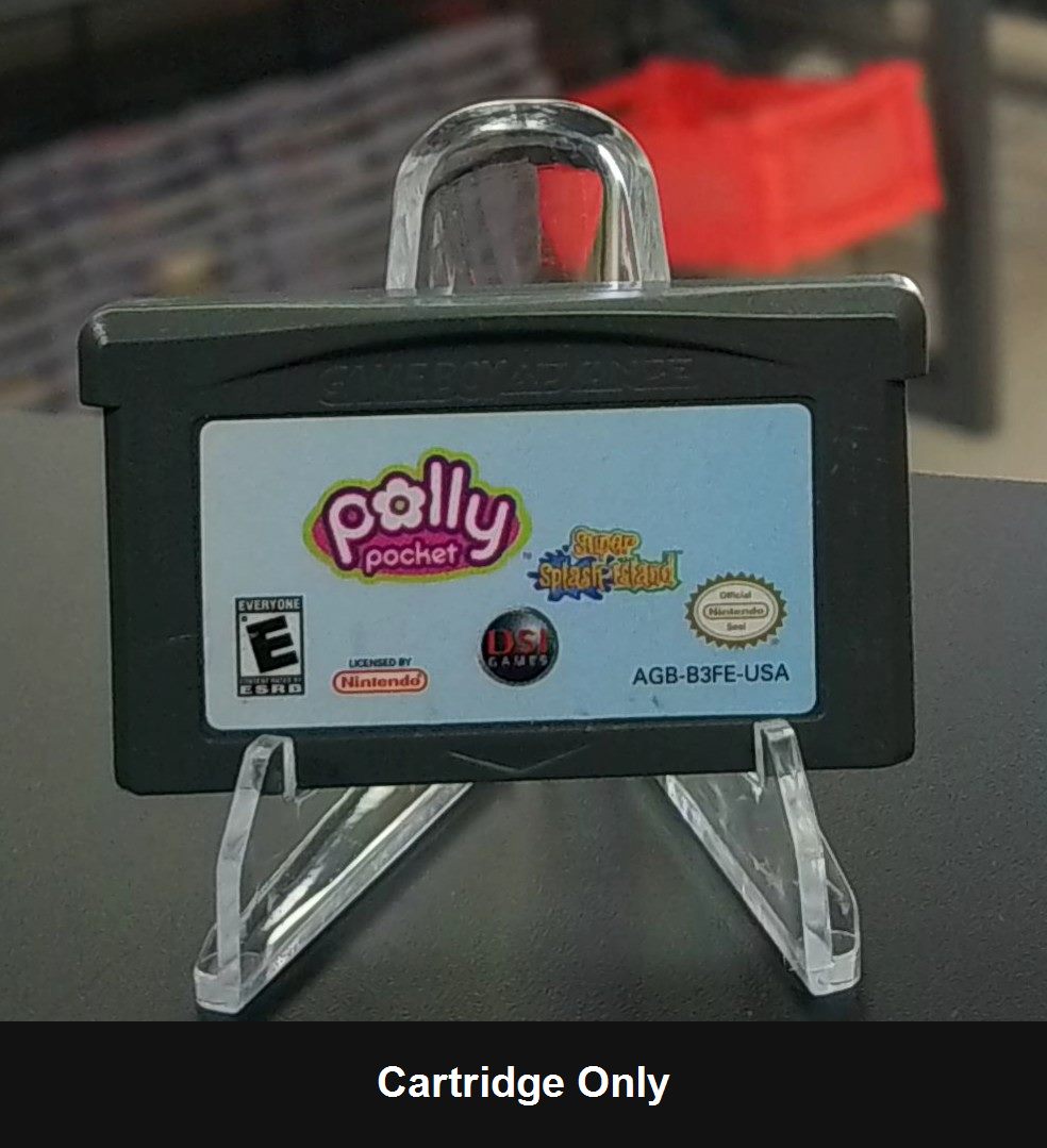 Polly Pocket Super Splash Island - Game Boy Advance