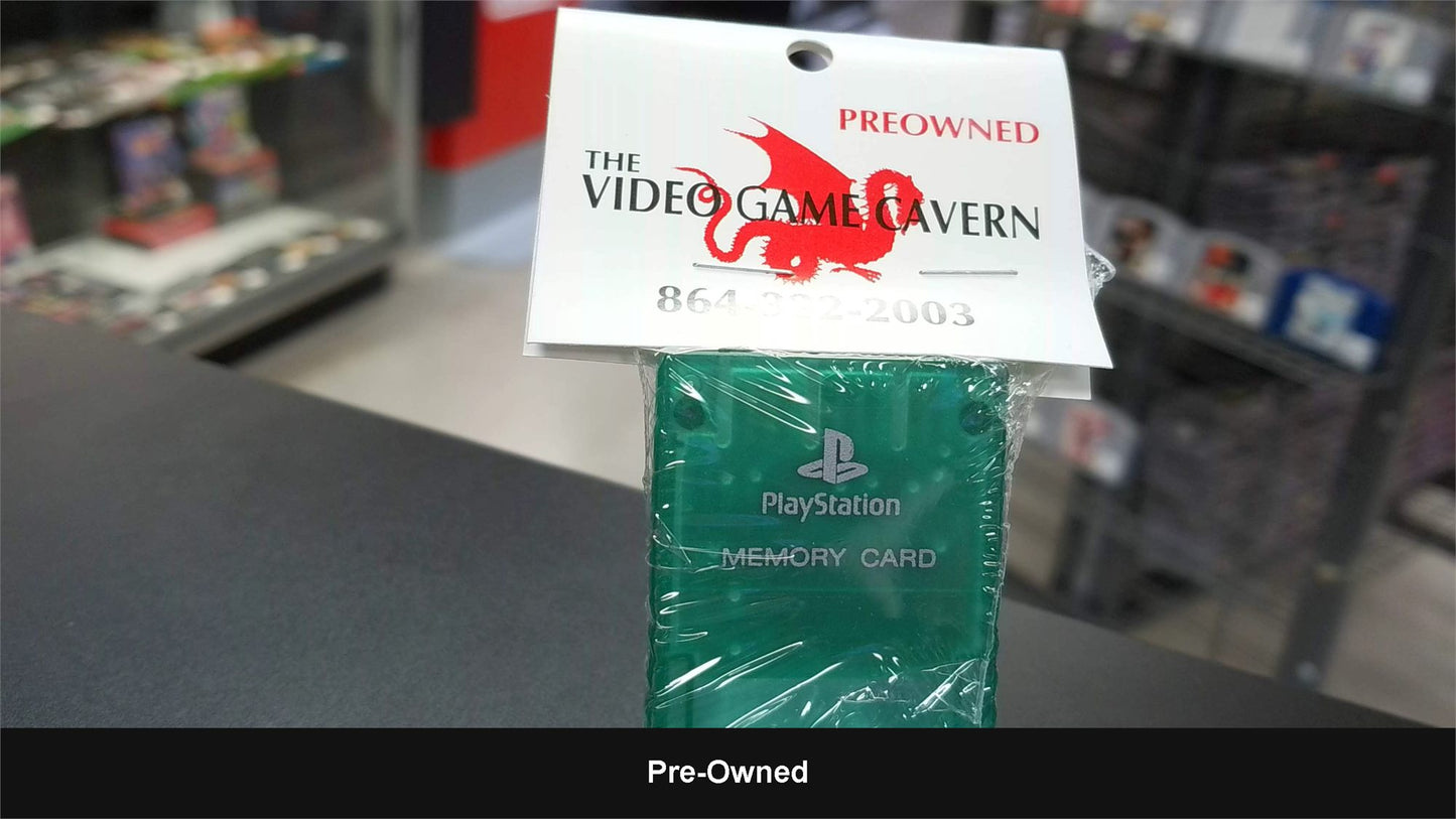 PS1 Memory Card - PlayStation Accessories