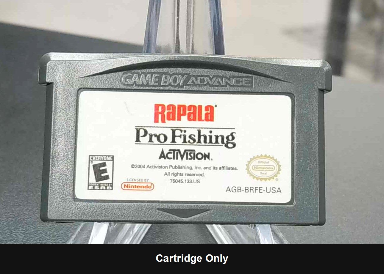 Rapala Pro Fishing - Game Boy Advance
