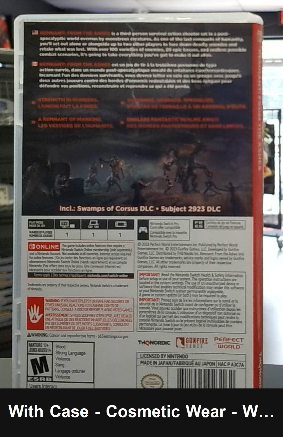 Remnant From The Ashes - Nintendo Switch