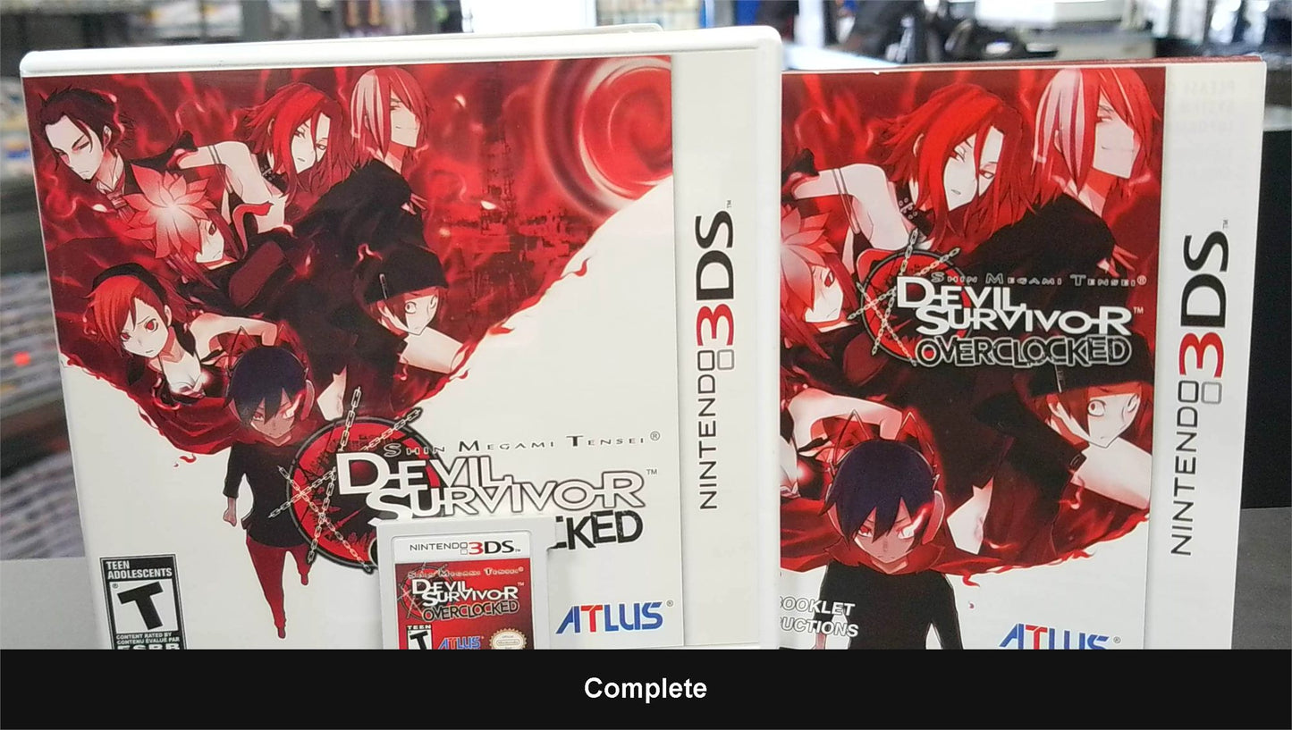 Shin Megami Tensei: Devil Survivor Overclocked - Nintendo 3DS