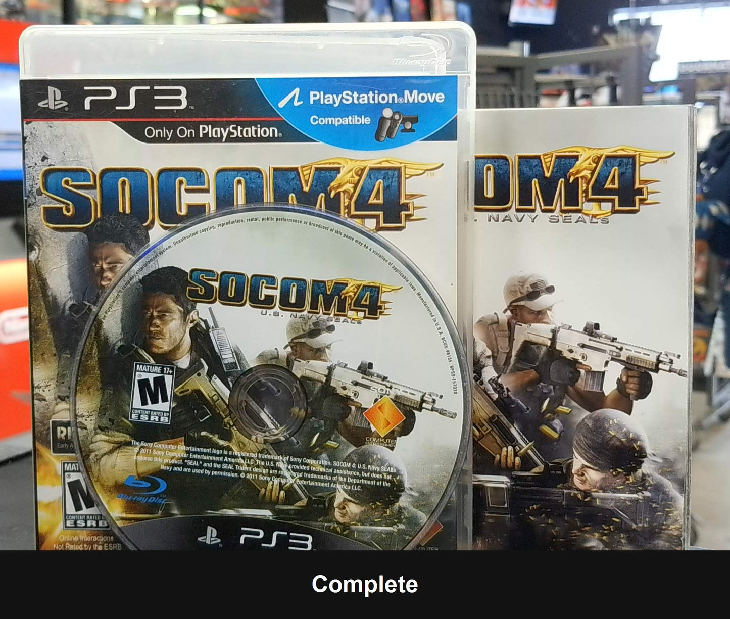 SOCOM 4: US Navy SEALs - PlayStation 3
