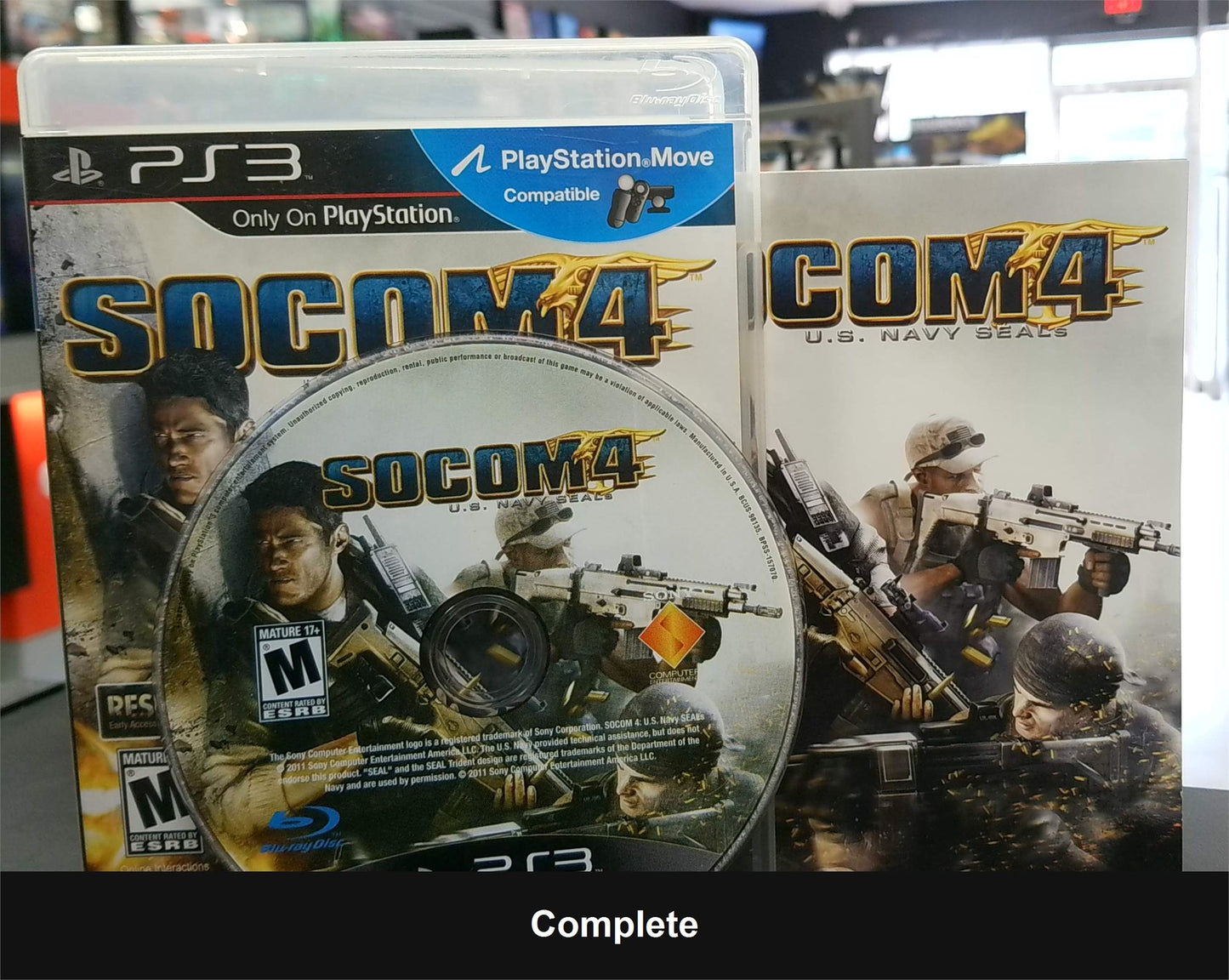 SOCOM 4: US Navy SEALs - PlayStation 3