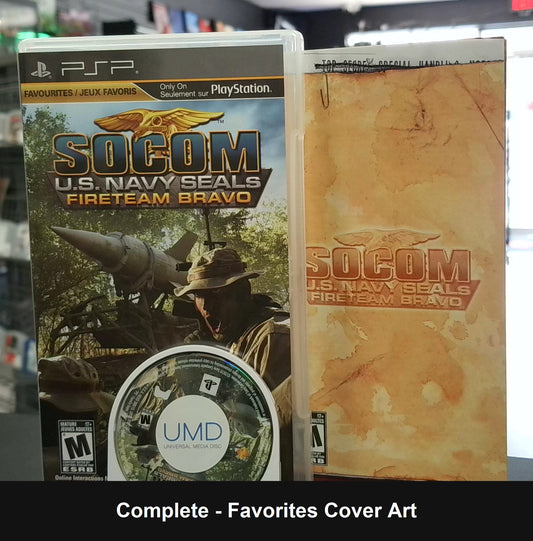 SOCOM US Navy Seals Fireteam Bravo - PSP