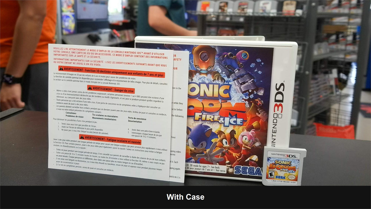 Sonic Boom: Fire & Ice - Nintendo 3DS