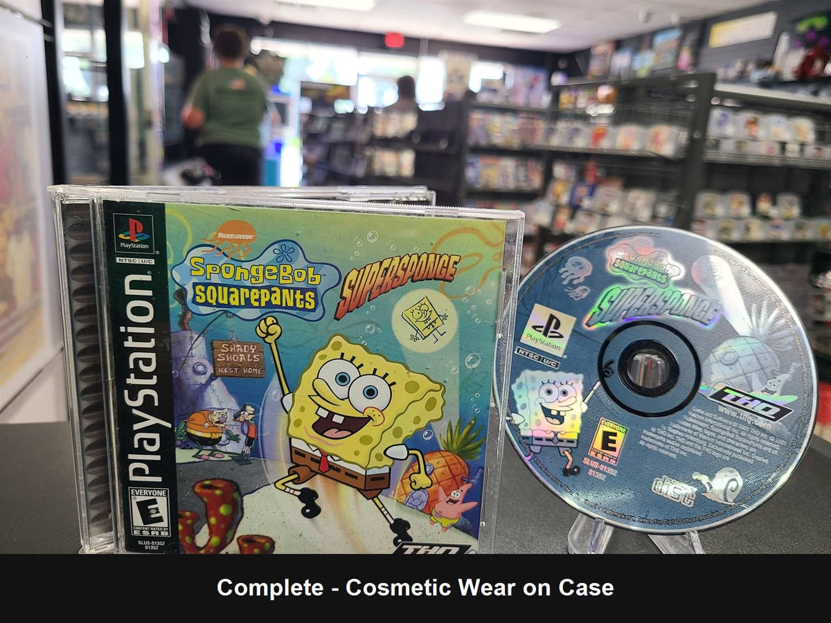 SpongeBob SquarePants Super Sponge - PlayStation